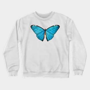 Common Blue butterfly Vintage Crewneck Sweatshirt